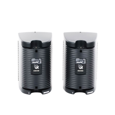 Altavoz de Montaje en Pared | 2 vias | Woofer 6.5" | Tweeter 1" | IPX3 | 8 ohms | 70/100V | Color Negro | Par
