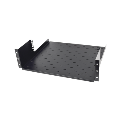 Rack Abierto de Montaje en Pared, de 19in, de 2 Unidades de Rack, con Charola de 460 mm de Profundidad, Se envía el Gabinete Armado.