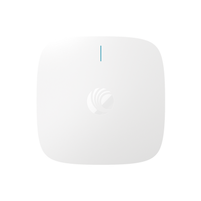 Punto de Acceso Empresarial Wi-Fi 6/6E XE3-4 / 3 Radios (2.4, 5 y 6 GHz) Definidos por Software (SDR) / Hasta 1,500 Clientes / Gestión desde la Nube cnMaestro / Seguridad WPA3 / Montaje en Techo o Plafón / Alimentación PoE