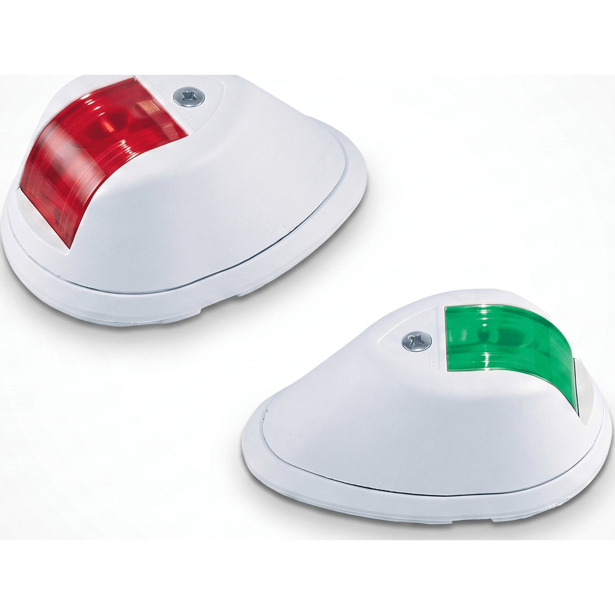 Set de Luces de Navegación Verticales / Rojo y Verde / 2 Millas de Visibilidad USCG / 12 VCD / LED 8 W / Para Embarcaciones hasta 20 m (65.6 ft) — PERKO · SKU 0254-W00-DP1