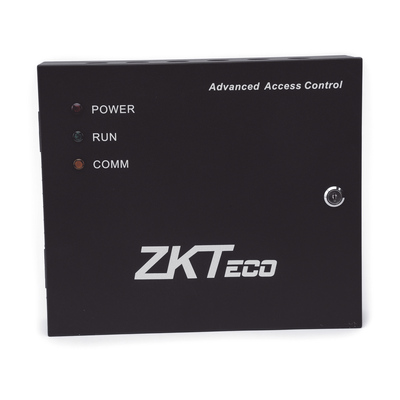 Controlador de Acceso 2 Puertas / 20,000 Huellas / 30,000 Tarjetas / ADMS PUSH / TCP/IP / Gabinete y Fuente 12V/5A