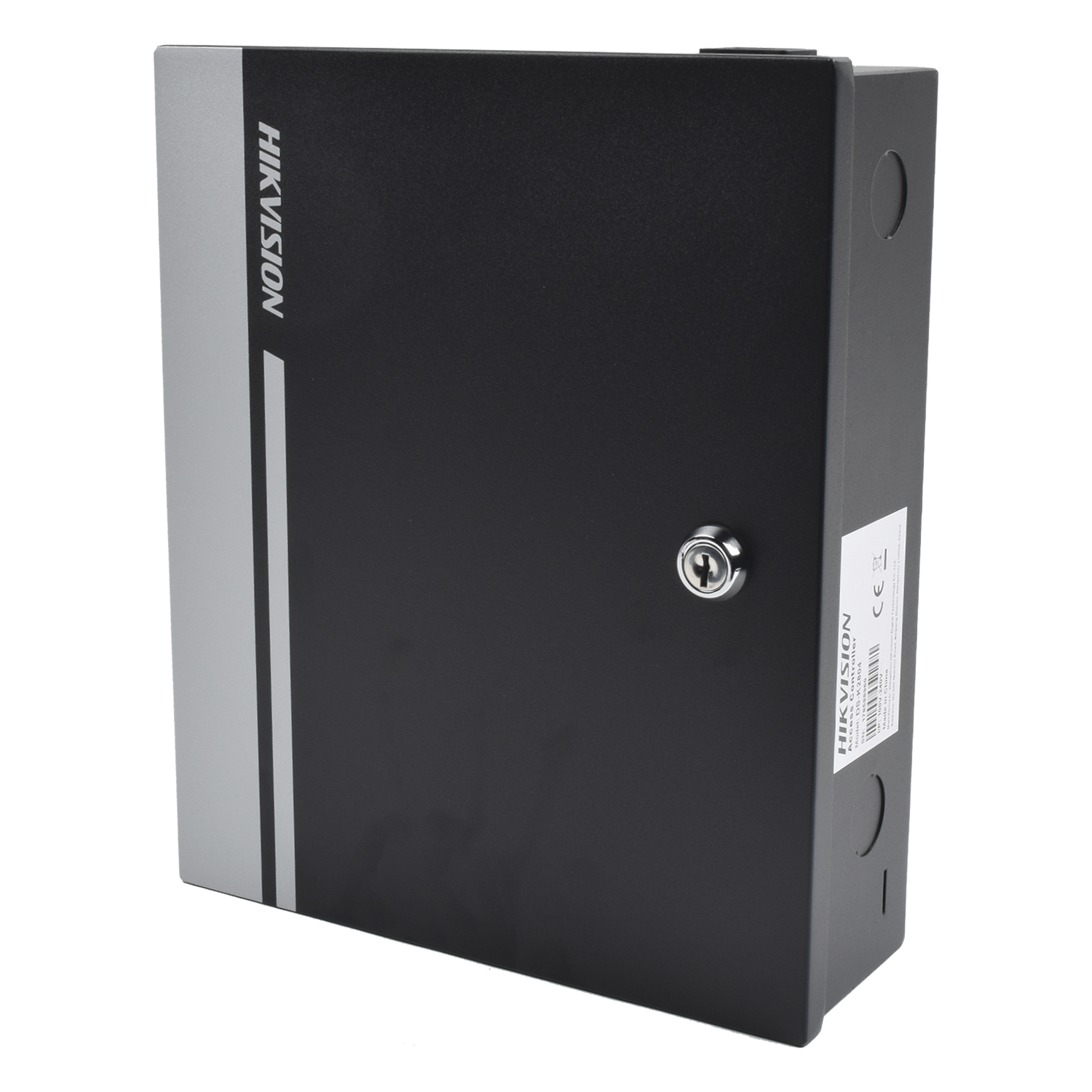 Controlador de Acceso para 2 Puertas y 4 Lectores / Fácil Administración con Software Gratuito / Incluye Gabinete y Fuente de Alimentación 12Vcc/8A / 10,000 Tarjetas / 50,000 Eventos — HIKVISION · SKU DS-K2802