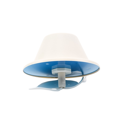 Antena Tipo Domo| 698-960/1710-2700 MHz, 2/4 dB | 75 Ohm, con conector F Hembra.