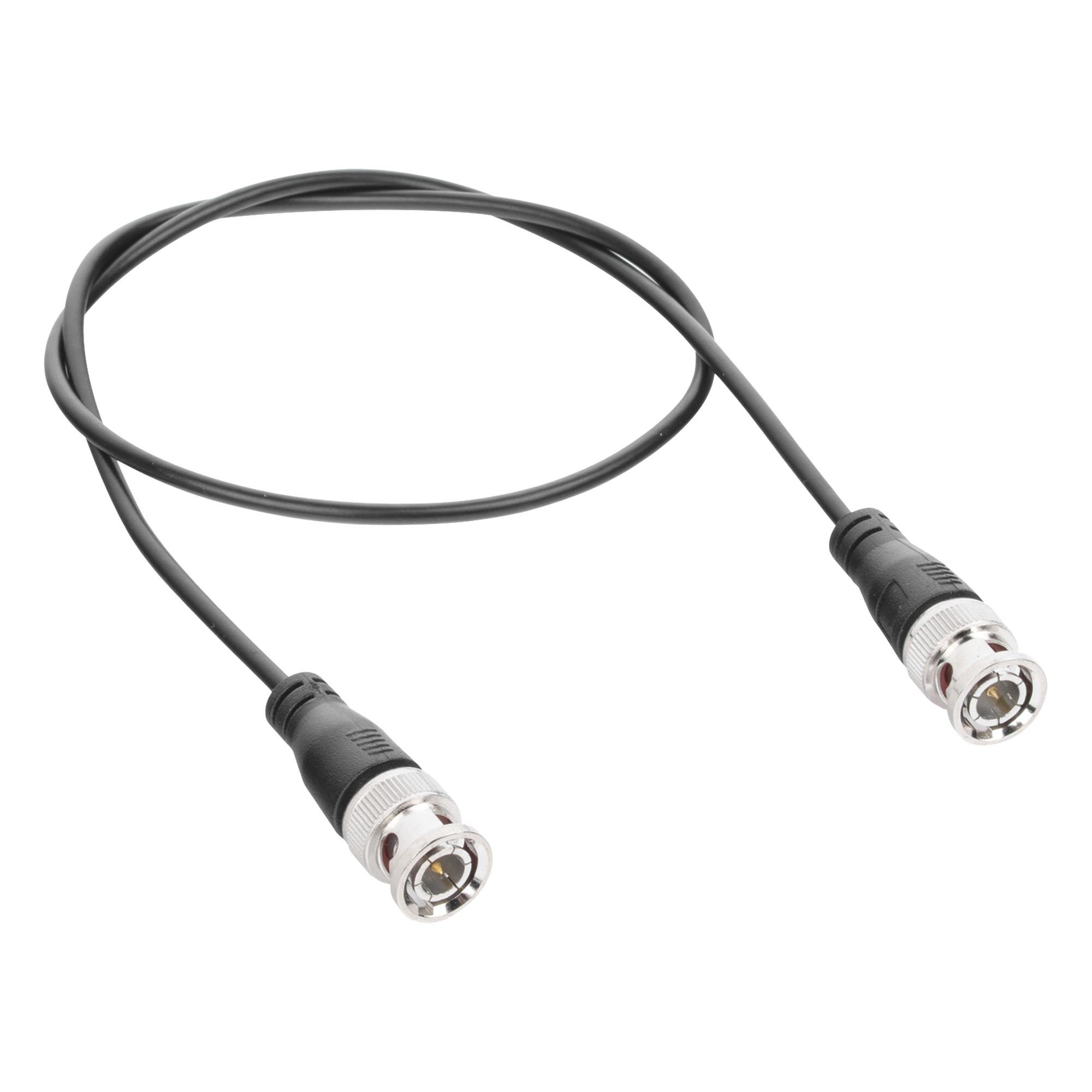 Cable Coaxial Armado con Conector BNC (Video) / Longitud de 0.6 Metros (1.97 Pies) / Optimizado para Cámaras 4K / Uso en Interior — EPCOM TITANIUM · SKU TT-BNC-BNC-0.6M