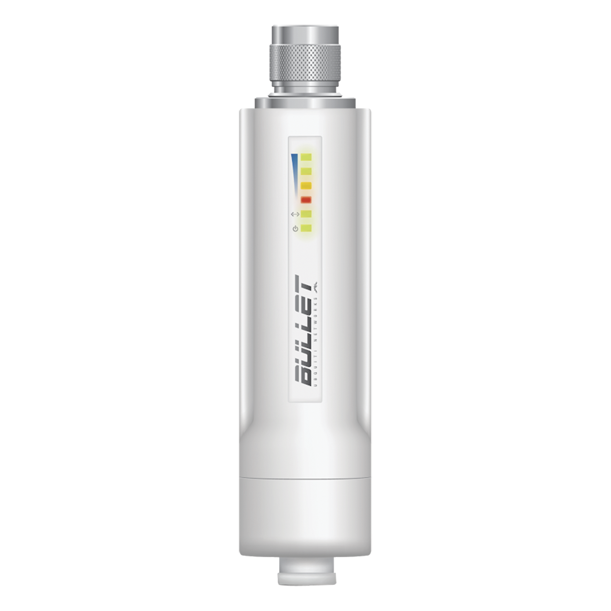 Radio airMAX Bullet-M2HP, hasta 100 Mbps, frecuencia de 2 GHz (2412 - 2472 GHz), No incluye adaptador PoE — UBIQUITI · SKU BULLETM2-HP