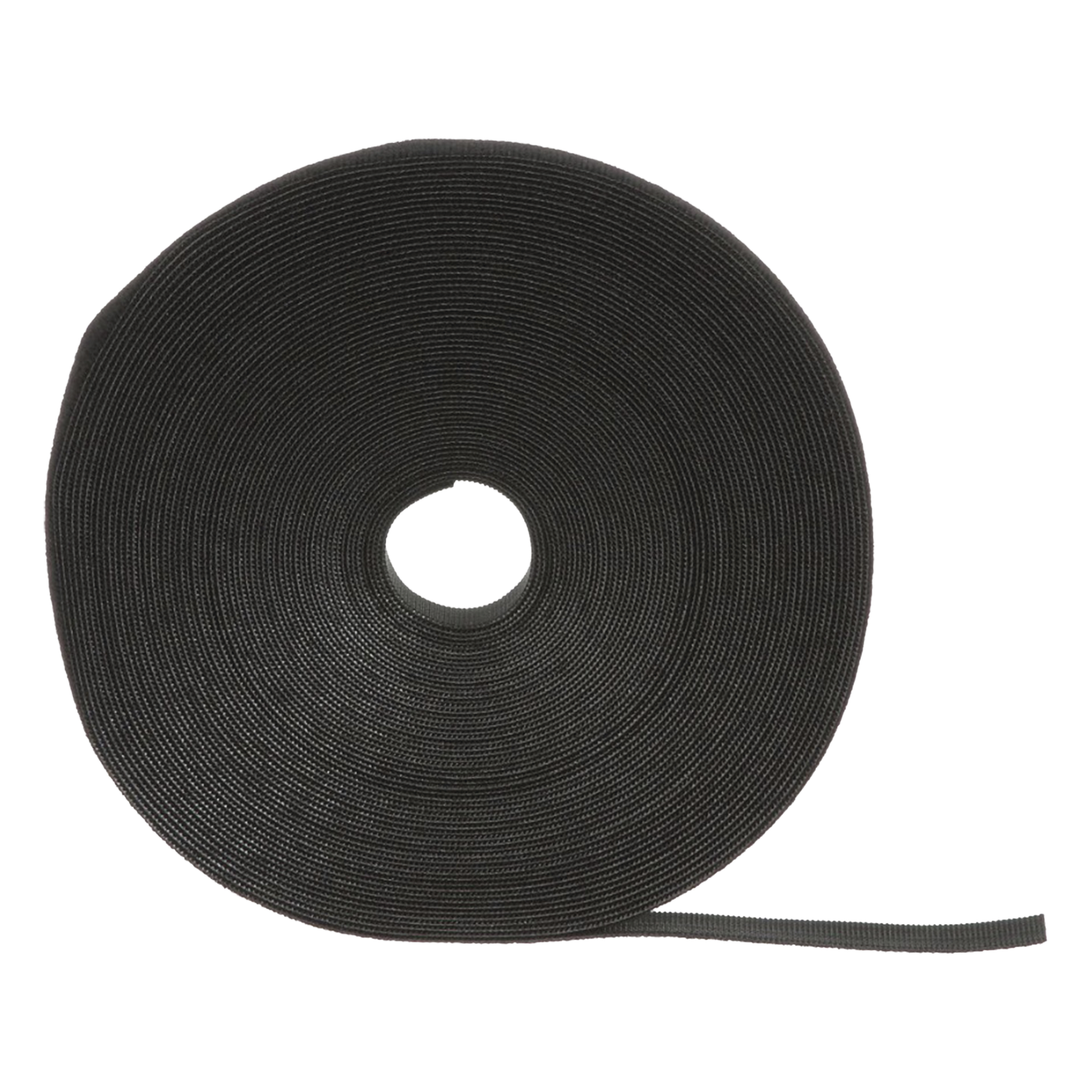 Rollo de Cinta de Contacto, de 75 Pies (22.9m) de Largo, 19.1 mm de Ancho, Color Negro