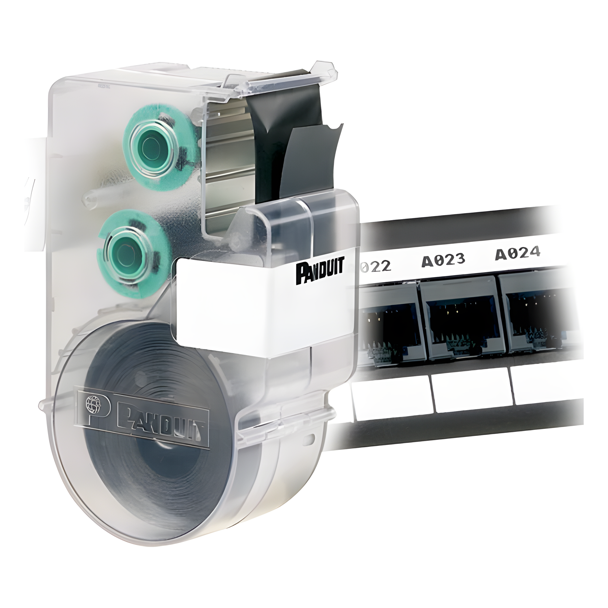 Casete de Etiquetas para Línea Ultimate ID de Panduit, Material Poliéster, No Adhesivas, Rollo de 7.6 Metros (24.93 Pies), Color Blanco — PANDUIT · SKU UILS8BW