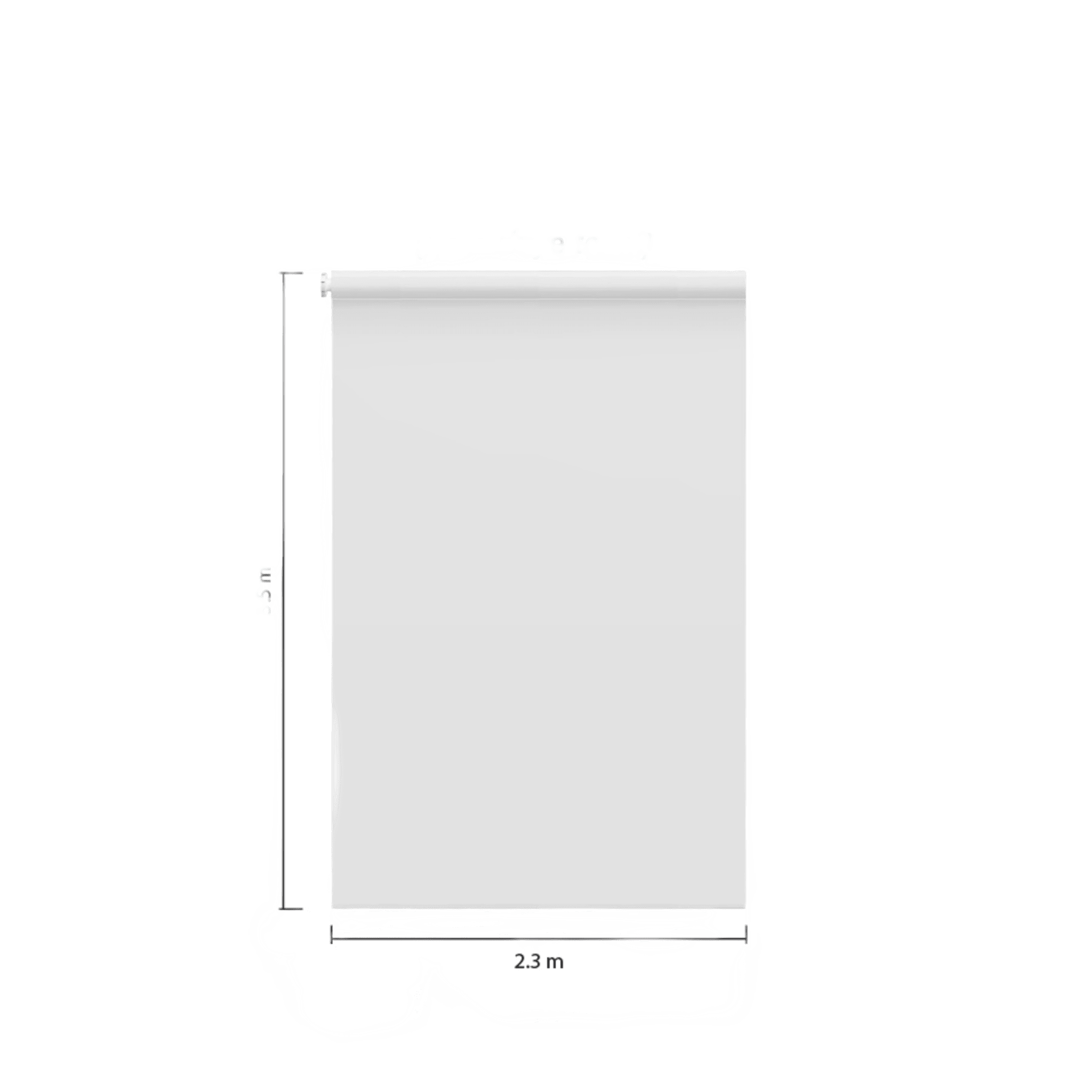 Motor inalámbrico (RTS) de baterías convierta sus persianas de cadena en sistemas inteligentes, para ventanas de 2.30m ancho / 3.50m alto, no incluye textil