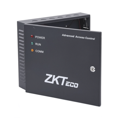 Controlador de Acceso 4 Puertas / 20,000 Huellas 30,000 Tarjetas / ADMS PUSH / TCP/IP / Gabinete y Fuente 12V 5A