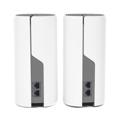 Kit de Router inalámbrico mesh Deco E4 para Hogar / Doble banda AC 1200 / 2 puertos 10/100 Mbps / Compatible con amazon alexa.