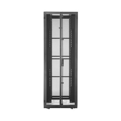Gabinete FlexFusion™ XGL (Light) para Centros de Datos, 42 UR, 800 mm de Ancho, 1200 mm de Profundidad, Fabricado en Acero, Color Negro