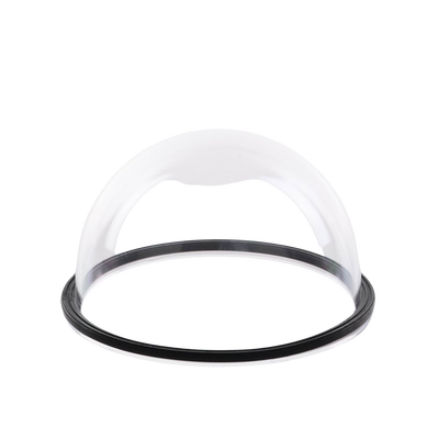 Burbuja Transparente para Domos Motorizados TURBOHD / Compatible con epcom / HIKVISION / Soporta IP66 / IK10 / DS-2CE5AU1T-AVPIT3ZF / DS-2CE5AH0T-AVPIT3ZF(C) / 