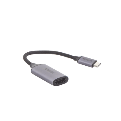Cable Adaptador USB C a HDMI 4K@60Hz / Convertidor Thunderbolt 3 / Caja de Aluminio / HDMI V2.0 / 3D / Longitud del Cable 10 cm (3.94 Pulgadas)