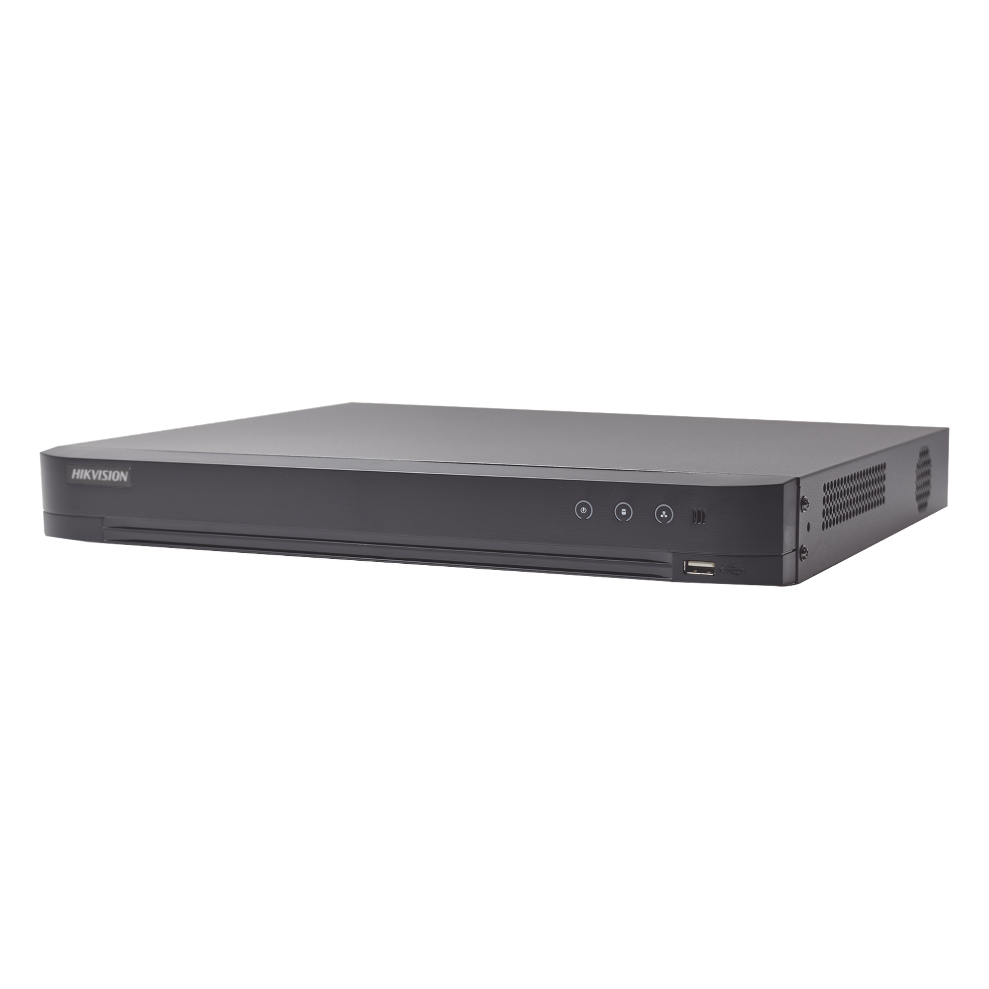 DVR 8 Canales TURBOHD + 8 Canales IP / 8 Megapixel (4K) / Audio de dos vías por Coaxitron / ACUSENSE / Reconocimiento Facial / 1 Bahía de Disco Duro / Salida de Video en 4K / H.265+ — HIKVISION · SKU IDS-7208HUHI-M1/XT