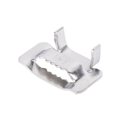 Hebillas PanSteel™ de Acero Inoxidable 201, Para Uso con Fleje ESW16T76-CR2 de 5/8, Paquete de 100pz