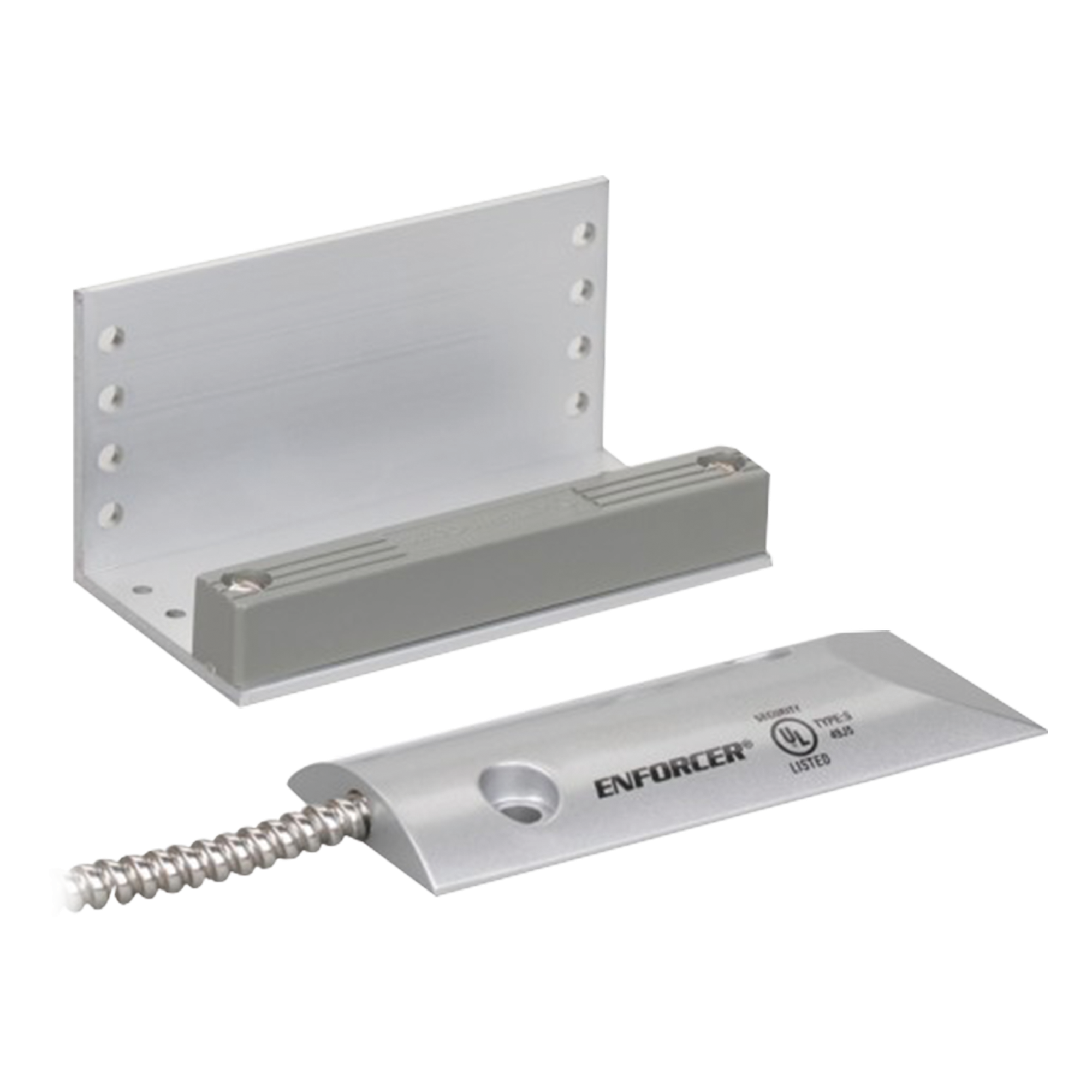 Contacto Magnético de Uso Rudo para Piso- 2-3/4 in(70mm) / Brecha, Bucle / Cerrado/Abierto — ENFORCER SECOLARM · SKU SM226L3Q