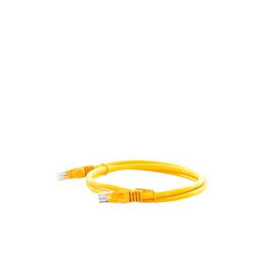 Cable de Parcheo UTP Cat6 - 1 Metro (3.28 Pies) - Amarillo