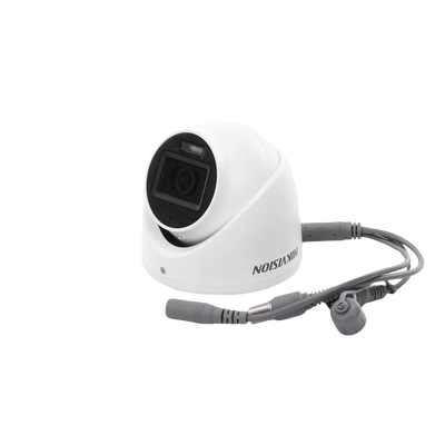 [Dual Light + ColorVu] Turret TURBOHD 2 Megapixel (1080p) / Lente 2.8 mm / 30 mts IR + 20 mts Luz Blanca / Gran Angular 101° / Exterior IP67 / Micrófono Integrado / 4 Tecnologías / Metal 