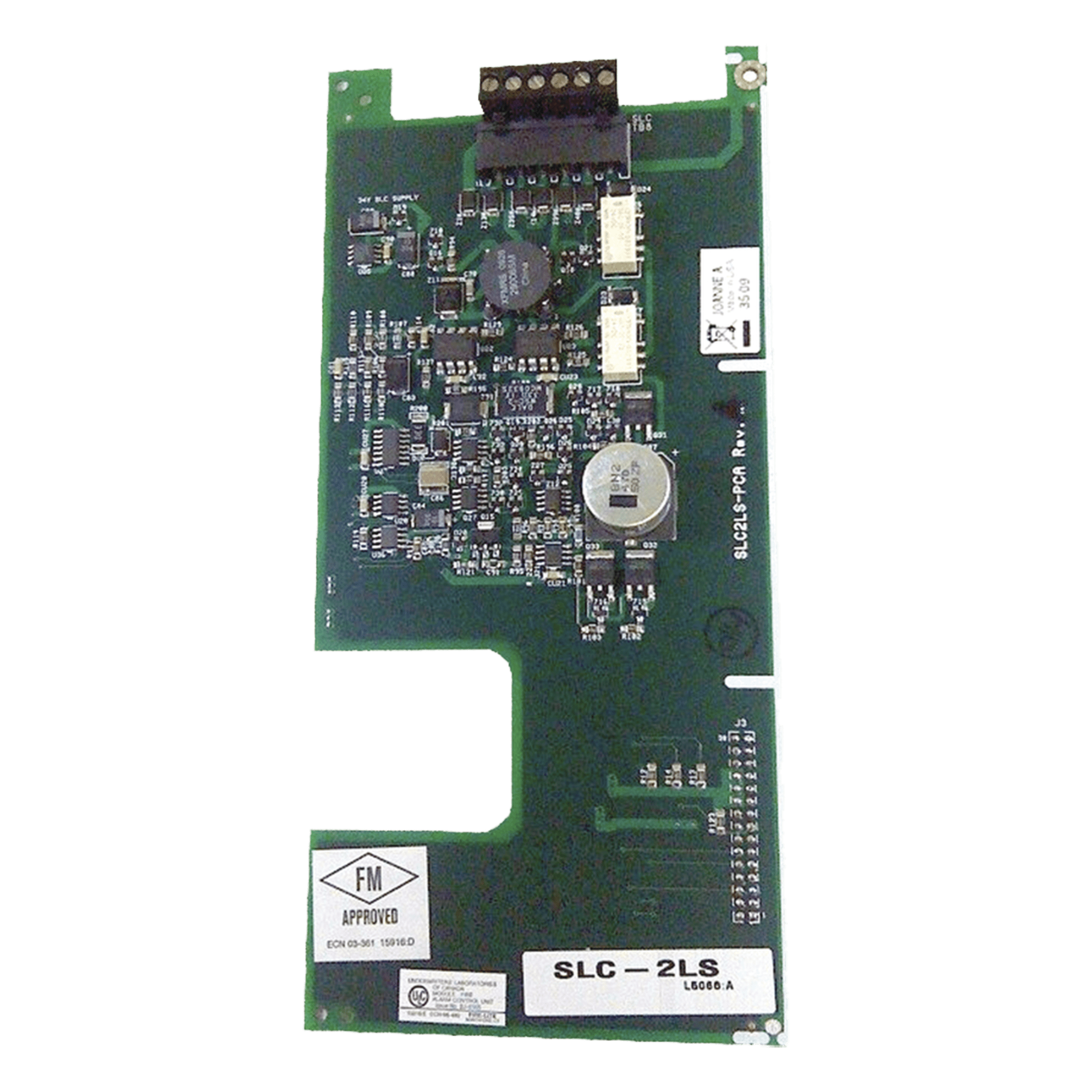 Expansor de segundo lazo SLC para panel direccionable MS-9600UDLS, hasta 318 puntos adicionales — FIRE-LITE · SKU SLC-2LS