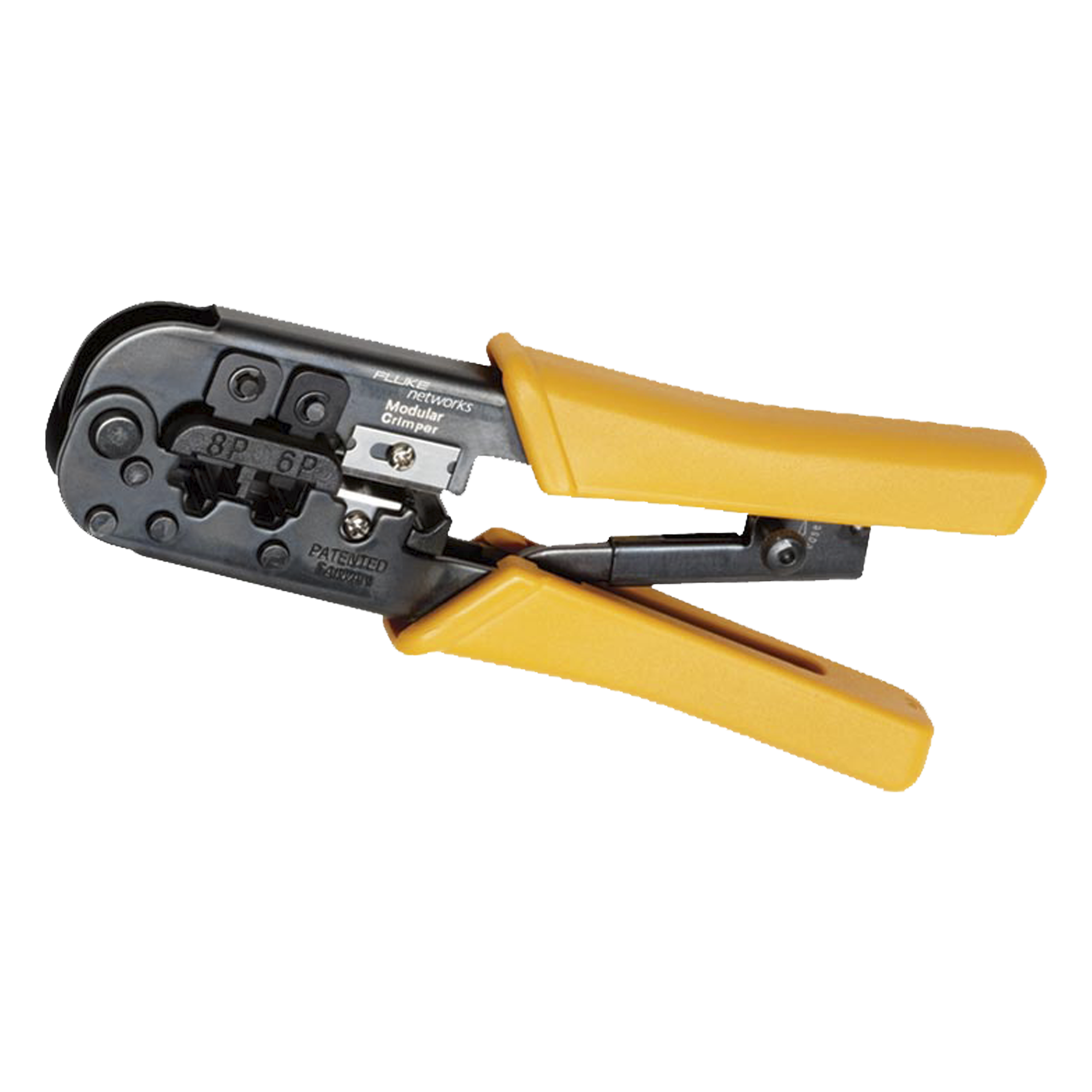 Pinzas para Terminación de Conectores RJ45 de 8 Posiciones y RJ11/RJ12 de 4 y 6 Posiciones — FLUKE NETWORKS · SKU 11212530