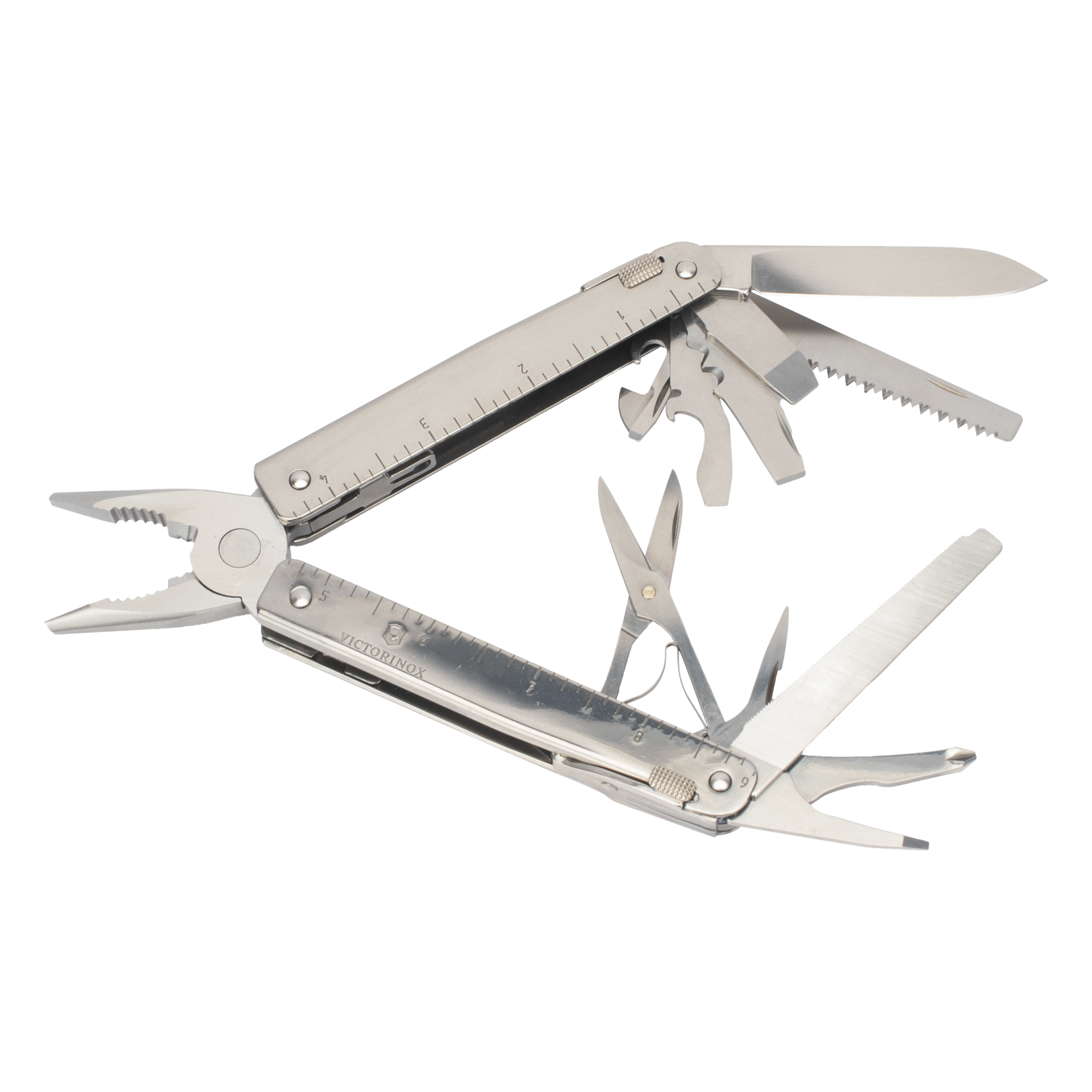 Navaja Victorinox Multiherramienta SwissTool X Plus con 37 Funciones. Incluye Funda de Piel — VICTORINOX · SKU 30338L