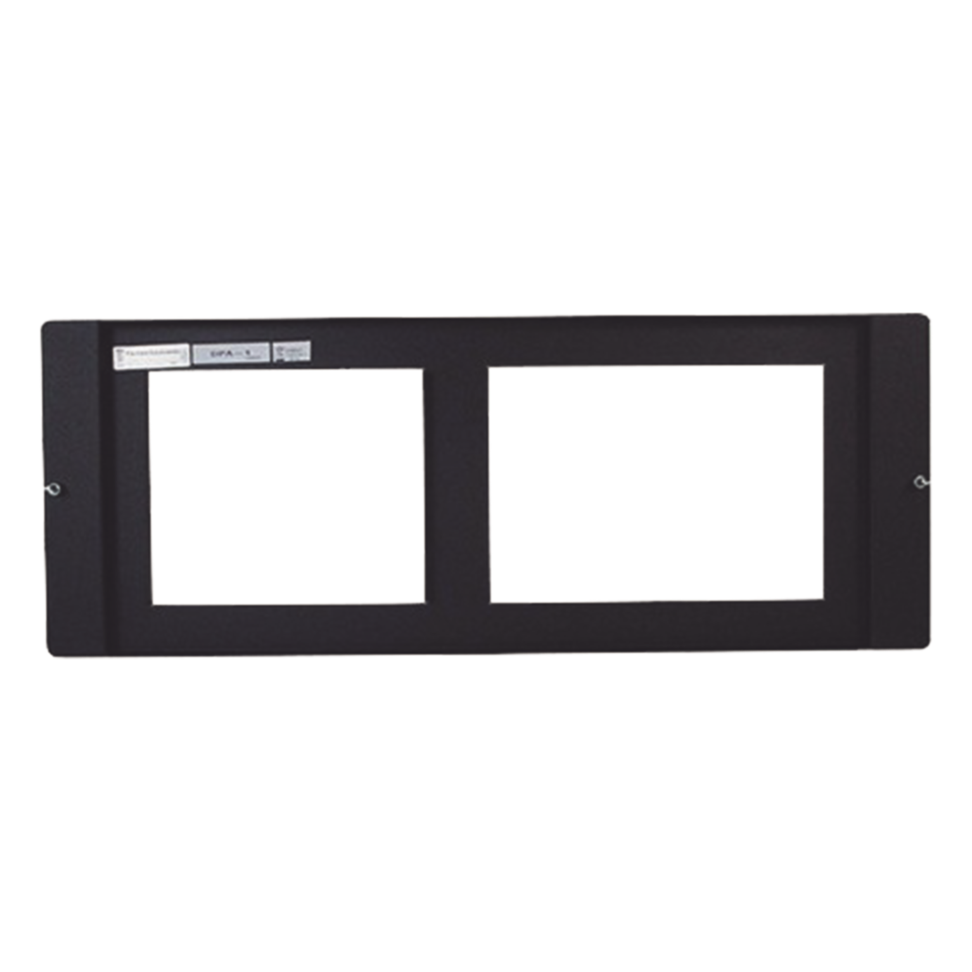 Placa de Vestidura / Chasis CA-1 / DVC-EM / DVC-KD / CMIC-1 / Gabinete CAB-4 / Metal Negro — NOTIFIER · SKU DPA-1