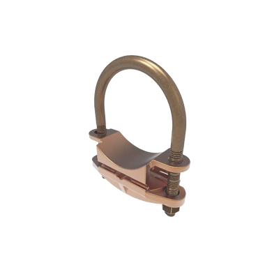 Conector Mecánico para Cable Calibre 4 a 2/0 AWG / Paralelo o 90° Grados a Tubo de 1 1/4" o Varilla de 1 3/8" - 1 1/2".