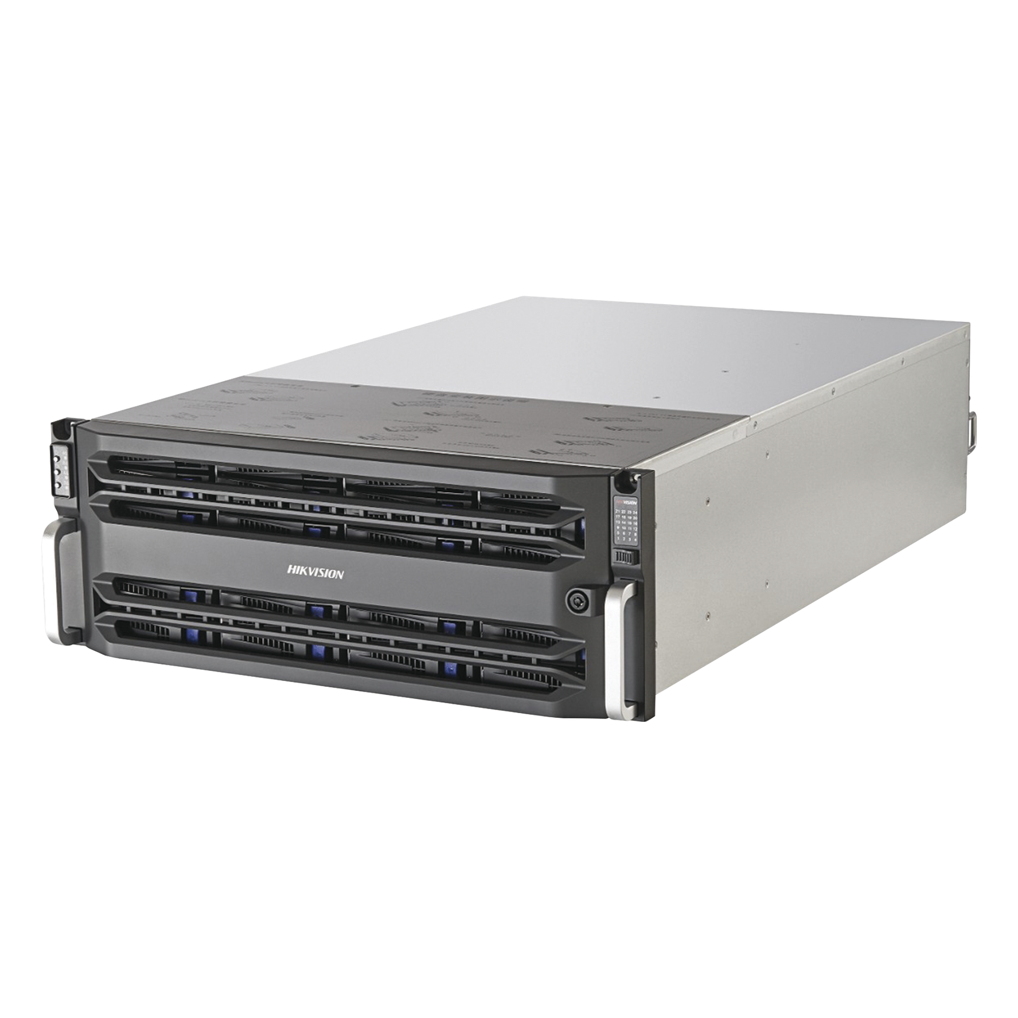Unidad de Expansión SAS para CVR / Soporta 24 Discos Duros / 288 TB en Total / Compatible con DS-A82024D / Doble Controlador — HIKVISION · SKU DS-AJ7824D