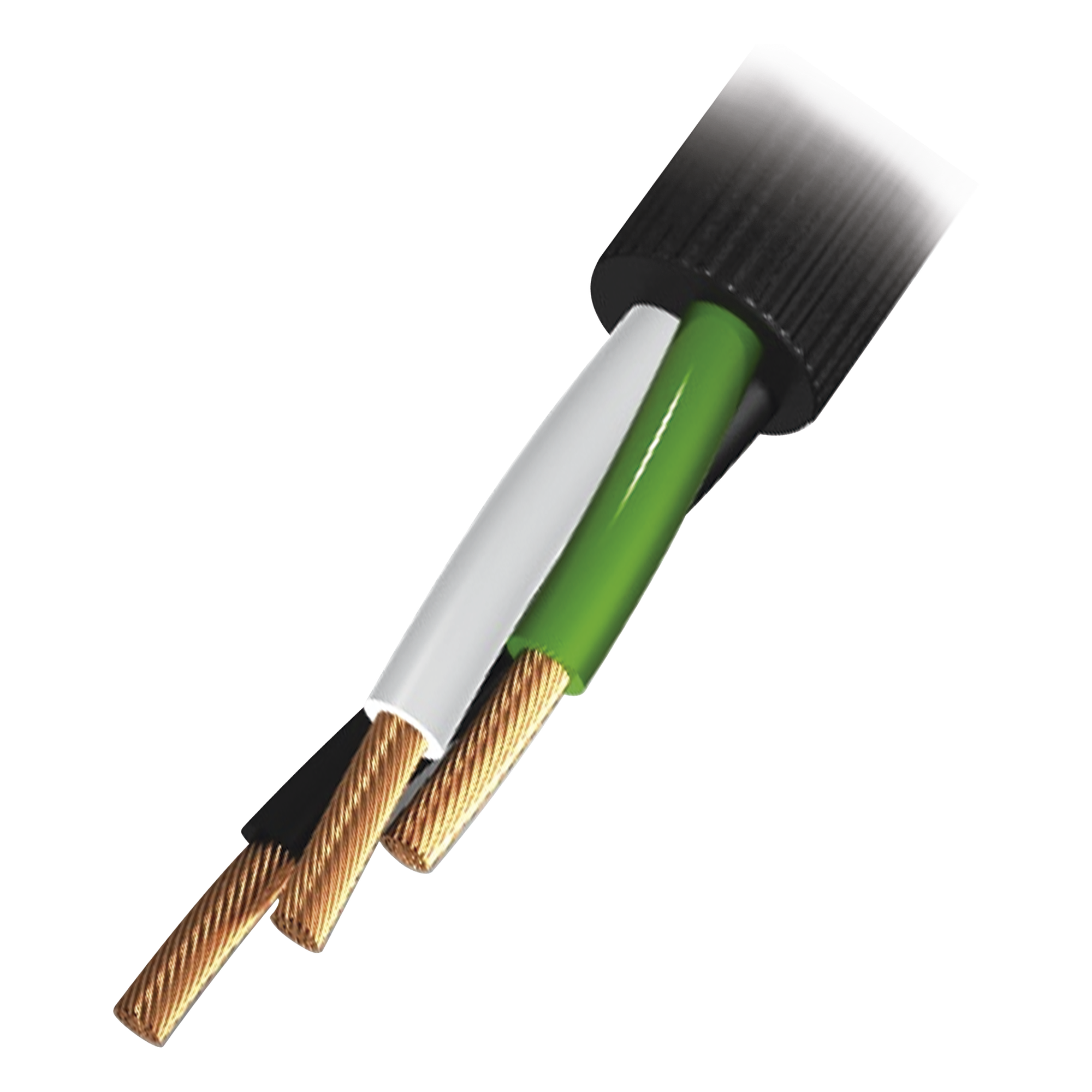 Cable de Uso Rudo / 3 Conductores / Calibre 14 AWG / 600 V / Rollo 100 m (328 ft) — INDIANA · SKU RQ37/100M