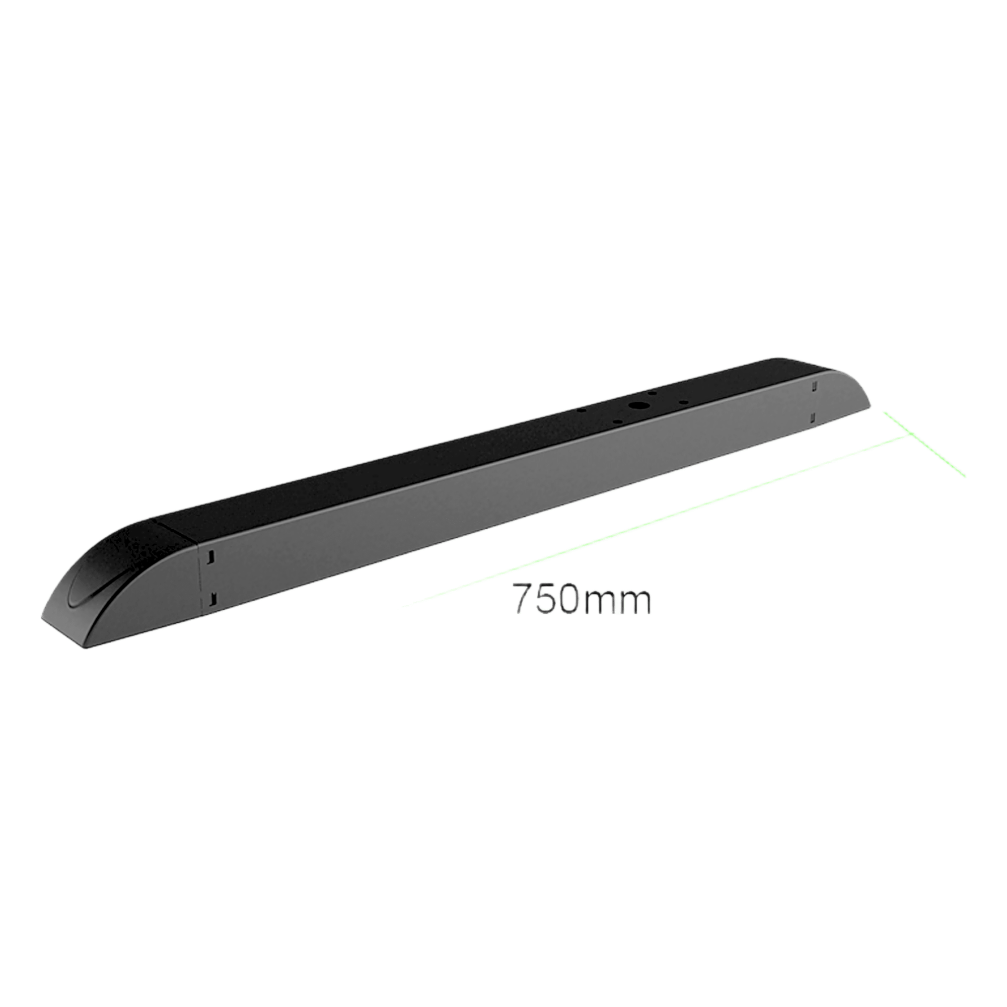Accesorio - Soporte para Estructura de Piso para Videowall de 75 cm | Longitud total 815.6 mm | Altura 76.2 mm | Profundidad 50 mm | Incluye Herramientas de Montaje | Tornillos M8 | Tapas de Cierre — EPCOM INDUSTRIAL · SKU SDJH121