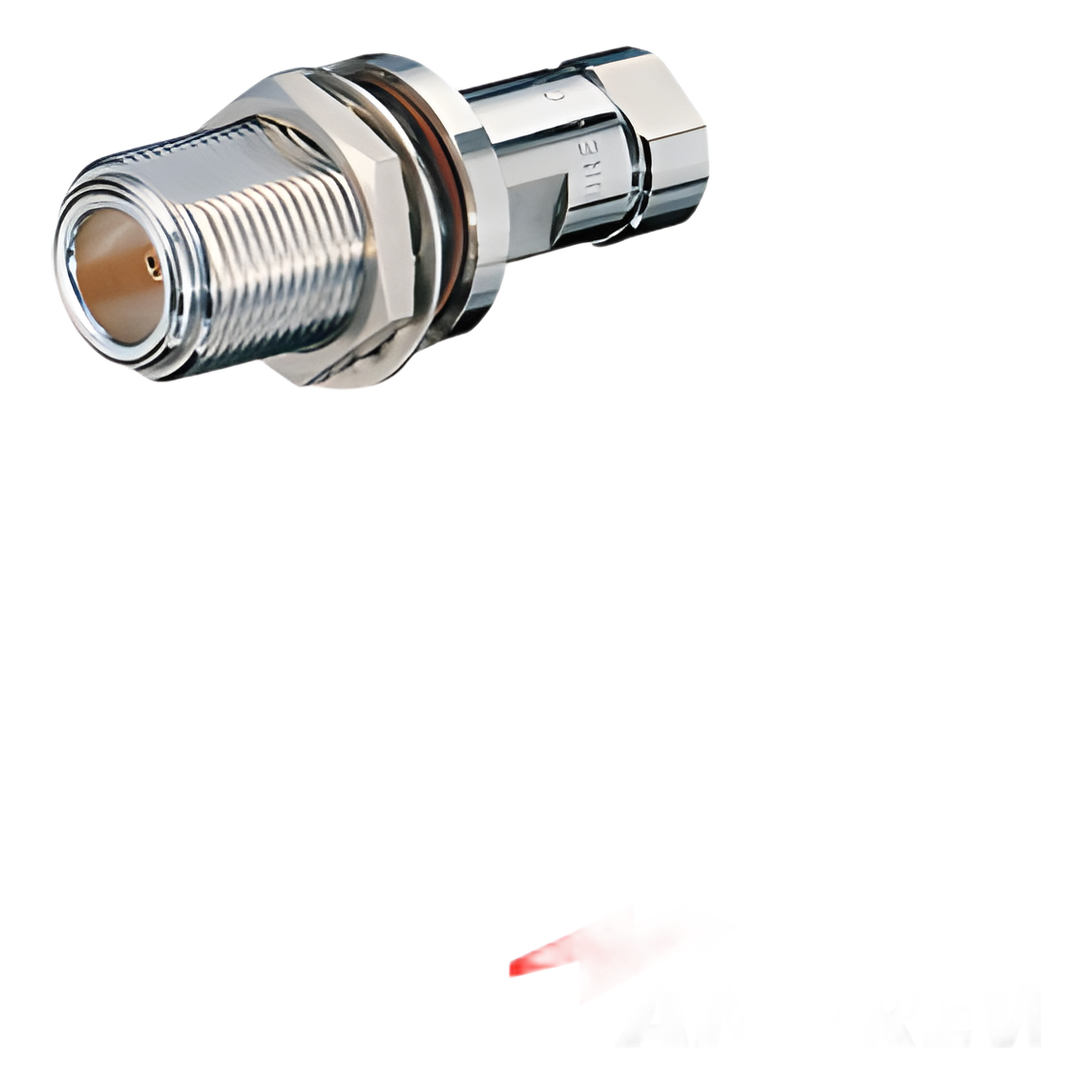 Conector N Hembra Chasis / Auto-sujetado / Cable FSJ150A y RADIAX RXL1-1RN / 1/4" (0.82 pies) — RF INDUSTRIES,LTD · SKU F1-PNFBH