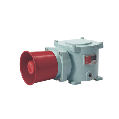 Sirena electrónica a prueba de explosiones Máx. 120 dB, Grado de protección Ex db IIC T6 Gb voltaje: 24 VCD — QLIGHT · SKU SPNA-WS-24-ATEX