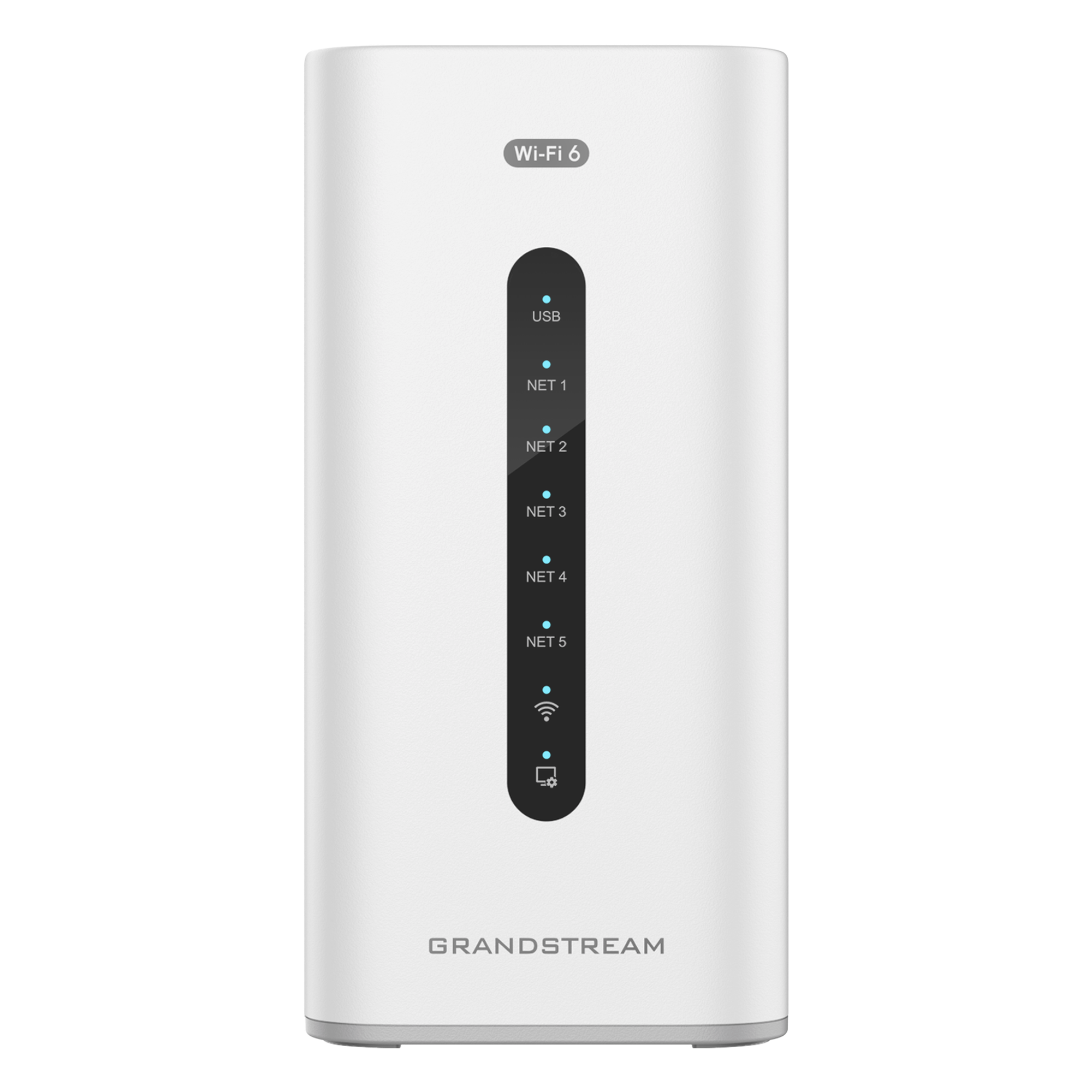 4 en 1: Firewall Nueva Generación, Router Wi-Fi, IP PBX (24 usuarios / 8 llamadas simultáneas), Switch, incluye un AP Wi-Fi 6 de doble banda — GRANDSTREAM · SKU GCC6010W