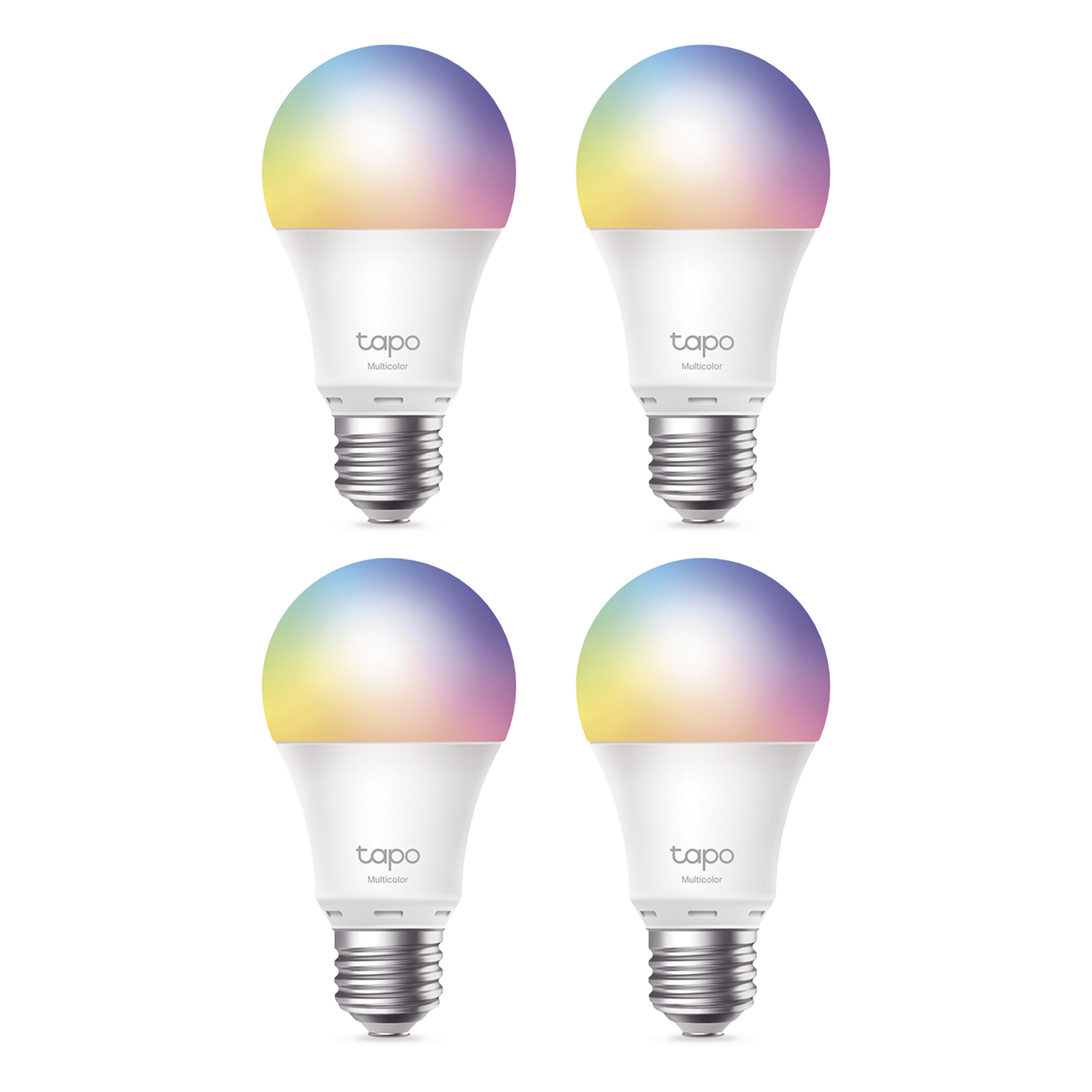 Kit 4 Focos WIFI Multicolor, Intensidad y Color Regulables, Comandos de Voz Mediante Amazon Alexa/Google Assisten — TP-LINK · SKU TAPOL530E(4PACK)