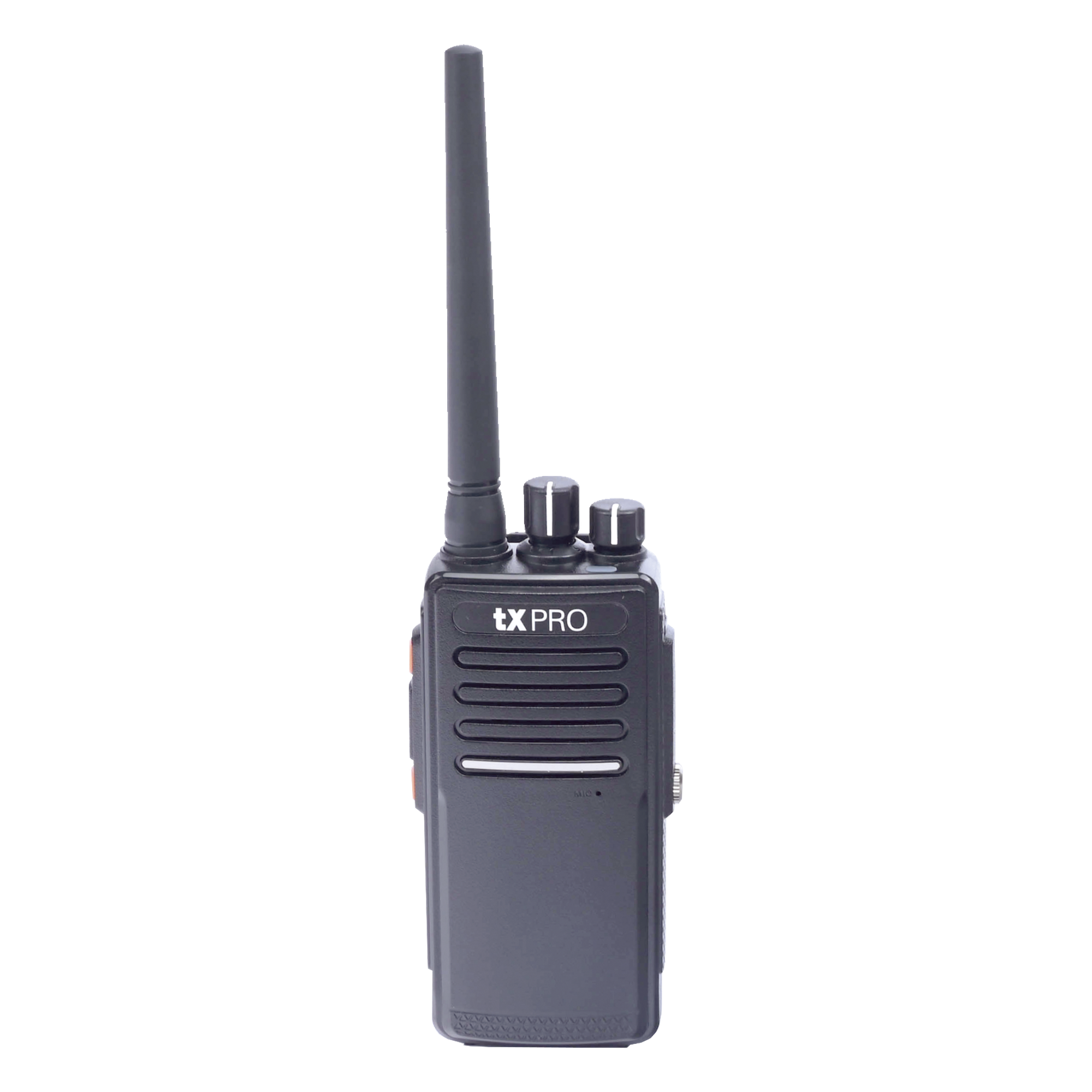 Radio Portátil UHF 400-512 MHz, Digital DMR y Analógico, 5 W, Incluye antena, batería, cargador y clip, 16 canales preconfigurados