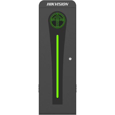 (NO Incluye Brazo) Barrera Vehicular DERECHA / Compatible con Brazos Iluminados, Telescópicos, Articulados o Anti-Colisión (No Incluidos) / Motor Brushless Alto Desempeño / Semáforo Rojo-Verde en Gabinete / MCBF 2,500,000 — HIKVISION · SKU DS-TMG320-LR/B