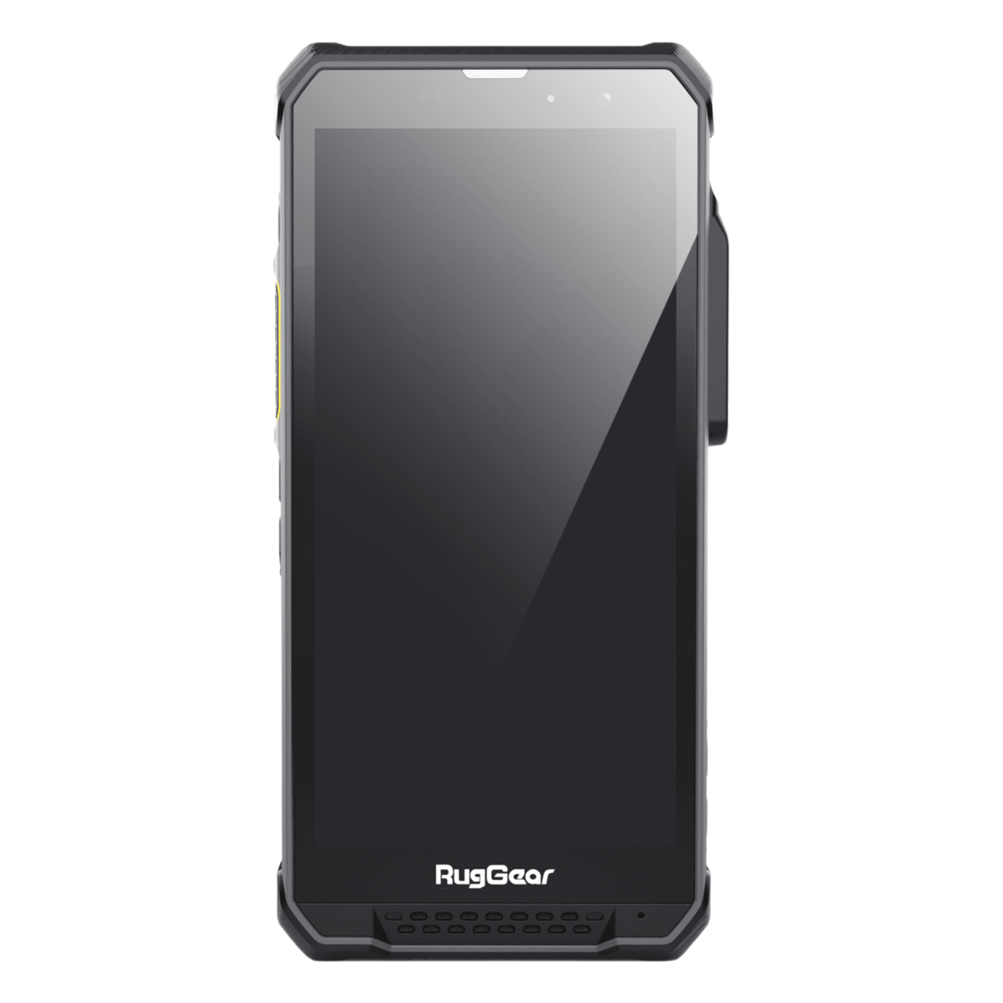 Radio PoC LTE RugGear RG880i / Pantalla HD+ 5.5" (14 cm) 500 nits / Snapdragon 680 MCPTT / Cámara 50 MP PDAF / IP68 y MIL-STD-810H / Altavoz 103 dB / Batería Extraíble 4500 mAh / Android 14 — RUGGEAR · SKU RG880I