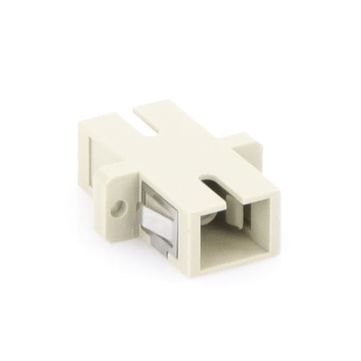 Módulo Acoplador de Fibra Óptica Simplex SC/PC a SC/PC Compatible con Fibra Multimodo