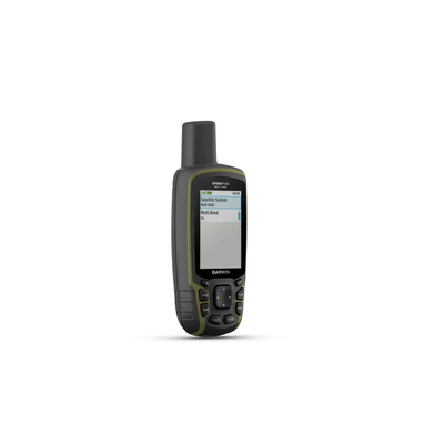 GPSMAP 65S Portátil para Actividades Outdoor / Pantalla TFT Transflectiva 2.6 Pulgadas / Resolución 160x240 Pixeles / Brújula de 3 Ejes / Altímetro Barométrico / Compatible con GPS, GLONASS, Galileo, QZSS / Memoria 16 GB