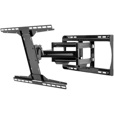 Soporte de Pared Articulado Paramount para Pantallas 39" a 90" / Extensión 542 mm / Capacidad 68KG / VESA 200x100 a 600x400 mm / Inclinación +15°-5° / Pivote ±90° — PEERLESS · SKU PA762