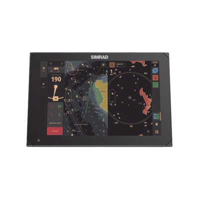 Pantalla de Navegación NSX de 12 pulgadas / SolarMAX IPS HD / Integración Total con Mercury / Compatibilidad con Radar HALO / Uso Compartido de Datos de Sonda / Conectividad Ethernet y USB / Red NMEA 2000