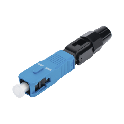 Conector de Fibra Óptica Pre-pulido Re-terminable Monomodo SC/UPC 900um, 2.0 mm, 3.0 mm (Paquete 10 Piezas)