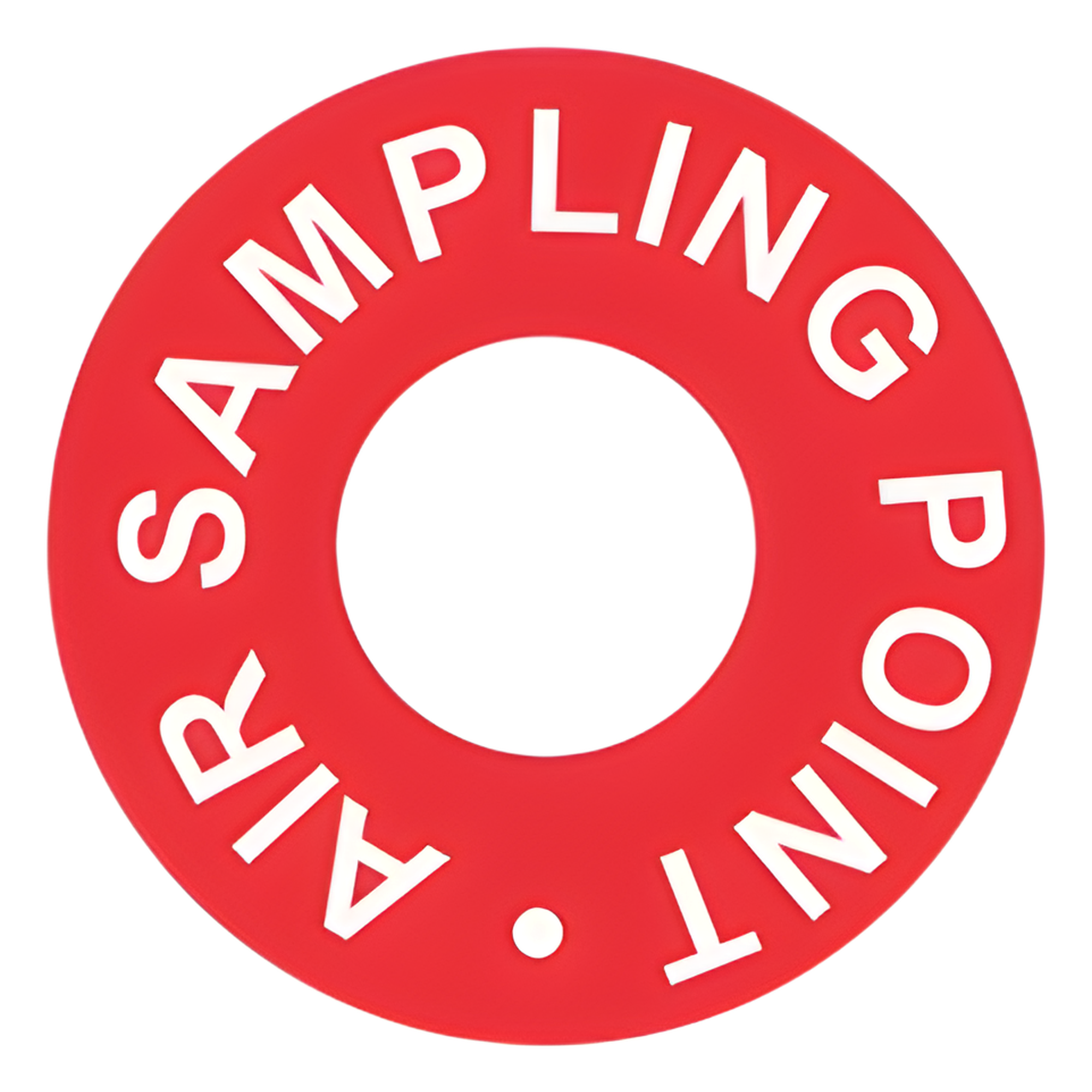 Etiqueta de Punto de Muestreo para Tubería de Aspiración, Paquete con 125 Piezas — SAFE FIRE DETECTION INC. · SKU RP-5218