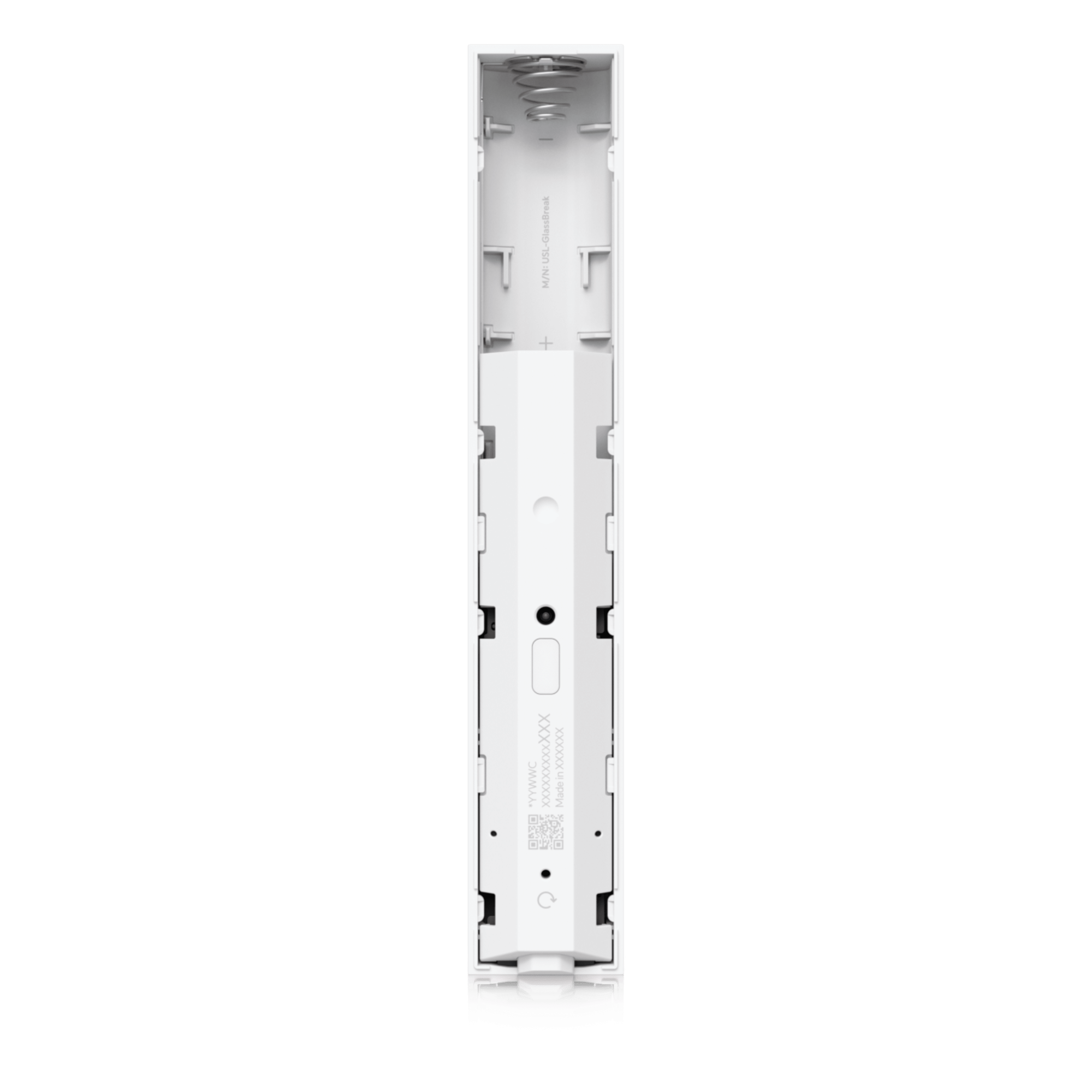Sensor de Rotura de Cristal Inalámbrico / Dual Detección Acústica + PIR / SuperLink 2 km (1.24 mi) / Batería CR123A / UniFi Protect
