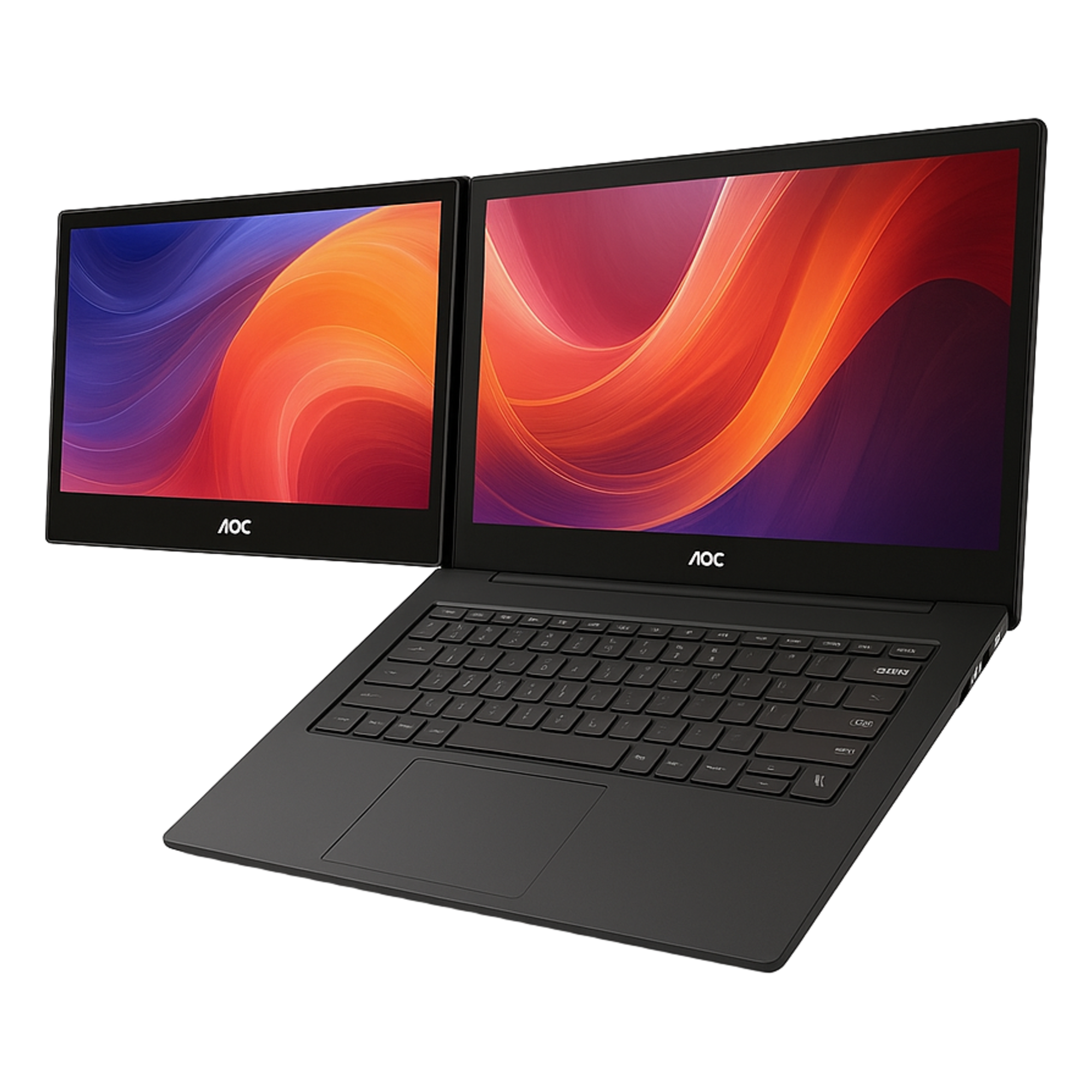 Laptop / Procesador Intel i7-1255U / 16 GB DDR4 / 1 TB SSD / Pantalla 14" Full HD (1920×1080) / Wi-Fi / Bluetooth 5.2 / Windows 11 / Intel Iris Xe Graphics — AOC · SKU X1CT