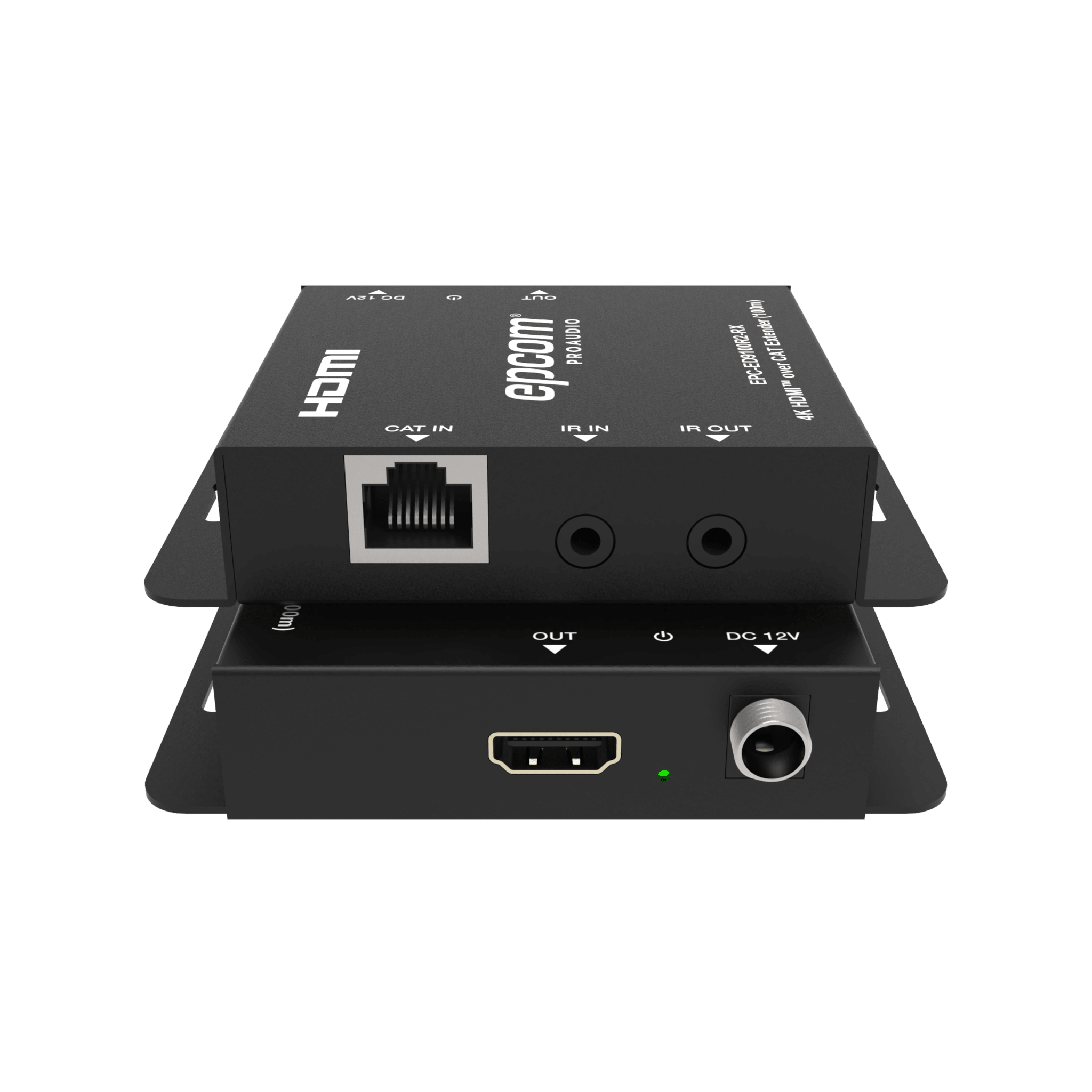 Kit Extensor HDMI | 4K30 hasta 100m | Cat6 | Transmisión sin Compresión | Soporta PoC Bidireccional | EDID y Audio 5.1CH