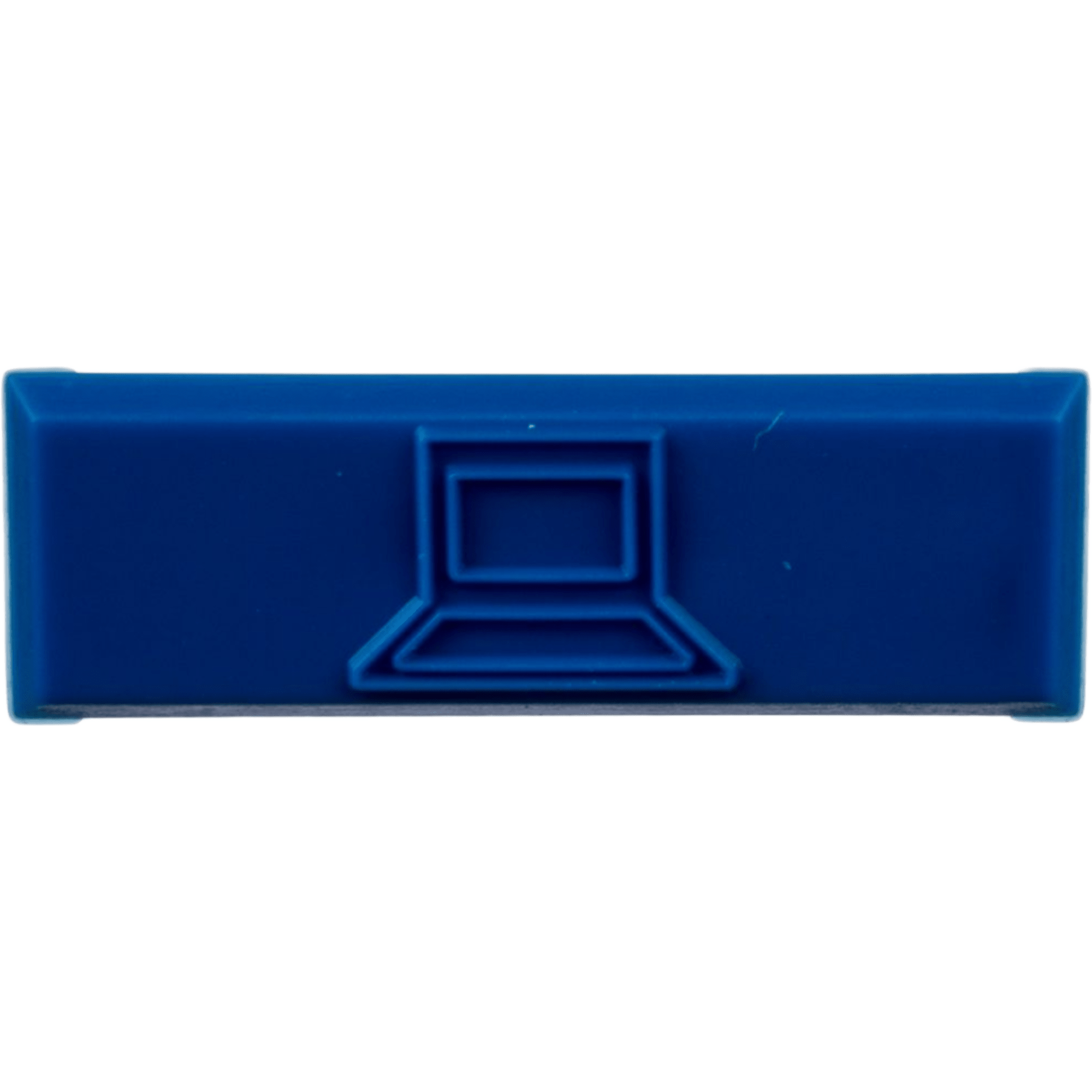Paquete de 100 Iconos de Datos de Instalación a Presión, Para Jacks Mini-Com de Panduit, De Plástico, Color Azul