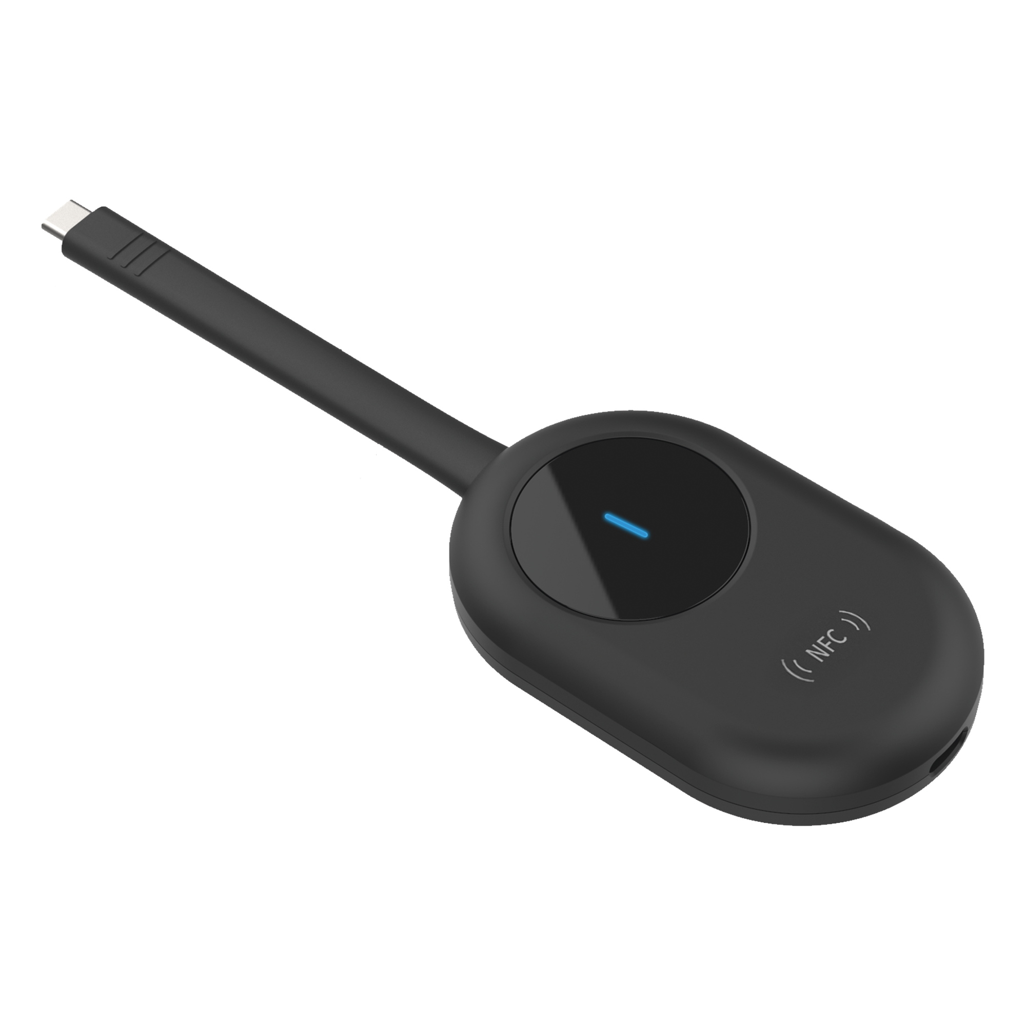 Dongle (Adaptador) de Proyección Inalambrica Para Pantallas Interactivas HIKVISION Serie DS-D5CxxRB/B / Compatible con Windows y Mac / Conector Tipo C (Incluye Adaptador USB-A - USB-C) · SKU DS-D5SC3B-B
