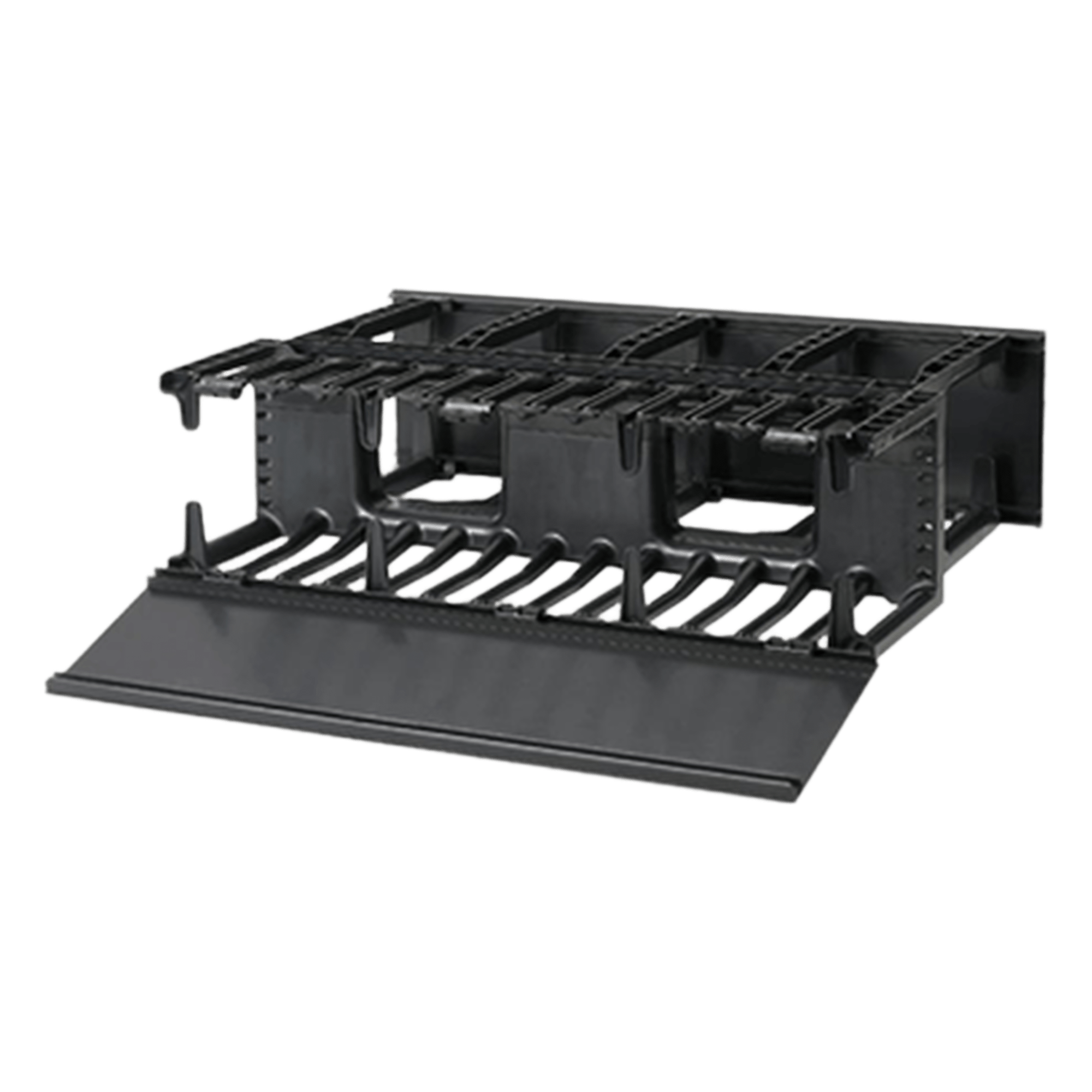 Organizador de Cables Horizontal / Doble Frontal y Posterior / Rack 19in / 3UR / 5.25in (133mm) de Altura — PANDUIT · SKU NM3