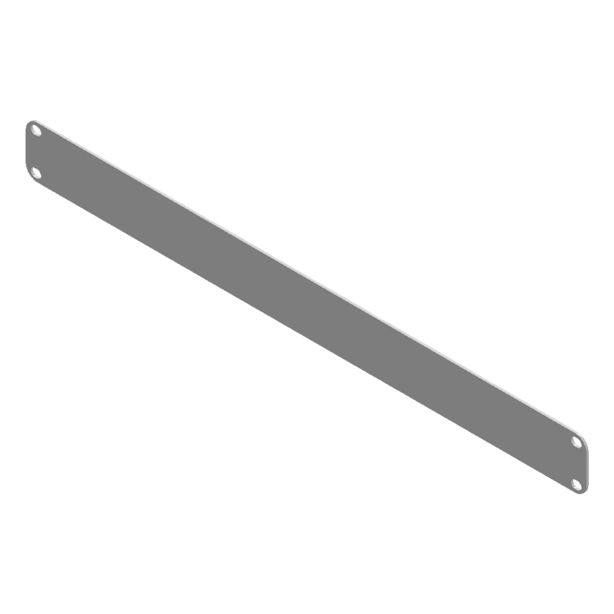 Tapa Ciega para Rack / 1 Unidad (1U) / 19 Pulgadas / Acero Calibre 14 / Pintura Electrostática Blanca / 483 x 44 mm (19 x 1.73 in) — LINKEDPRO · SKU STF-1UW